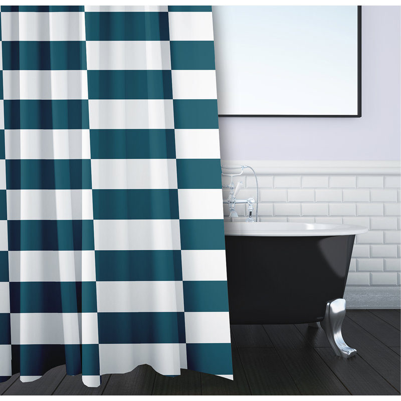 Rideau de douche Limemann, Bleu sarcelle