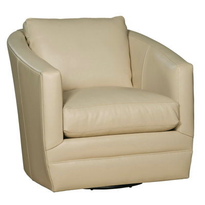 Fauteuil Mikylie CAL117 de 35 po en cuir véritable