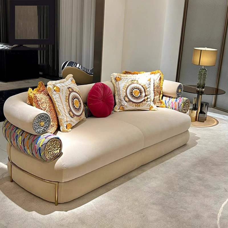 Simple Creative Casual Sofa, Off-white