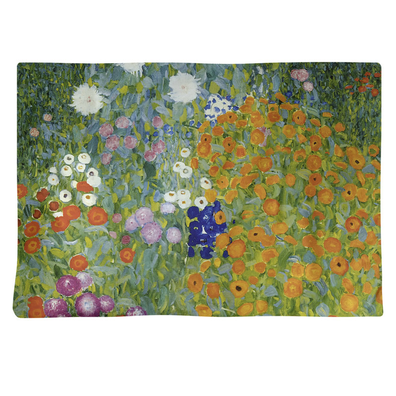 Récapitulatif 18" blumengarten Gustav Klimt, Sergé de coton