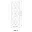 Reggi Steel Flush Mounted Sconce-964209916