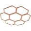Médaillon de plafond en bois Florin-63411885-63411861