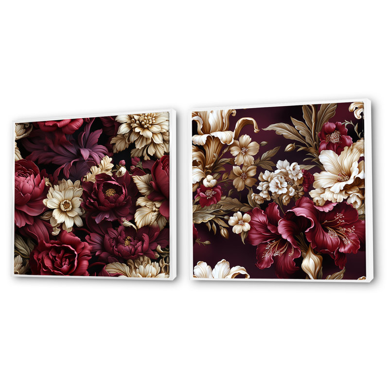 Renaissance Renaissance Renaissance Victorian, Cadre flottant blanc, H 36 po x l 73 po