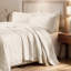 Ensemble de couvre-lit matelassé en coton The Blue Nile Mills-118914007-118914006