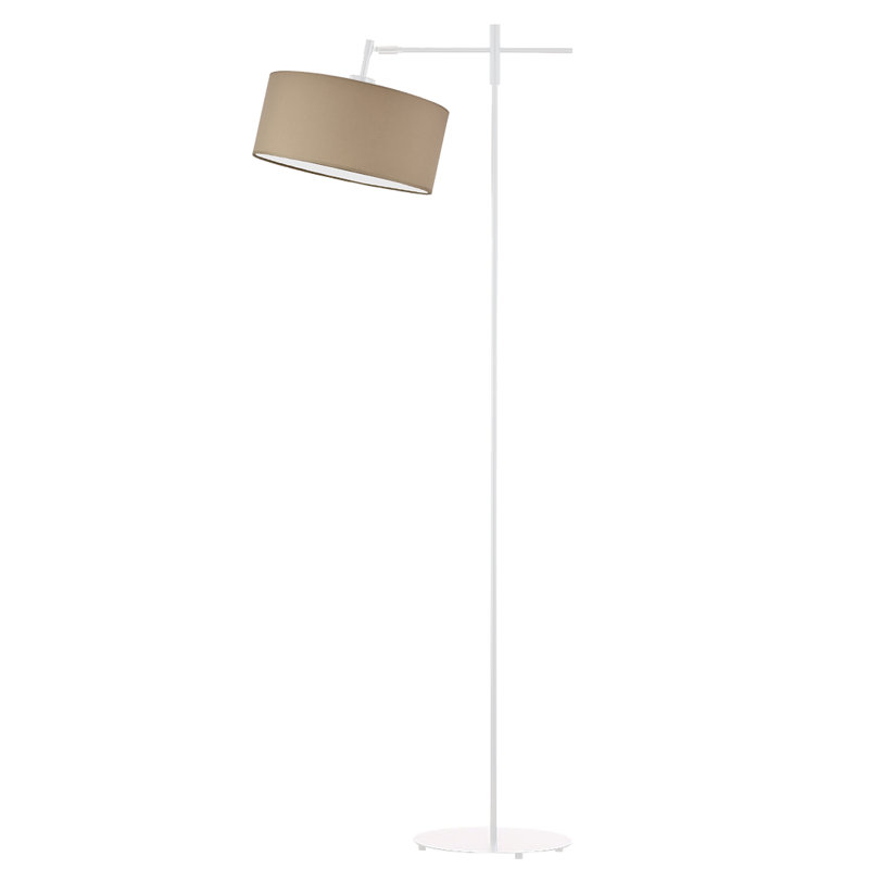 FLOOR LAMP Chileh, White, Beige