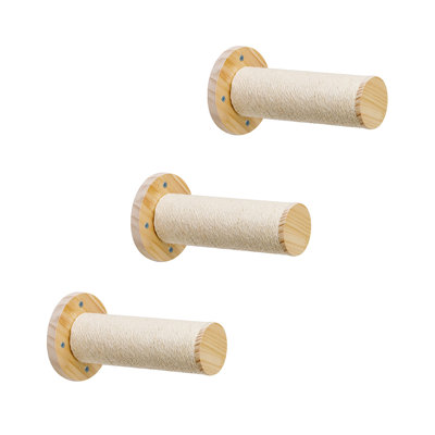 3Pcs Wall Mount Cat Climbing Steps