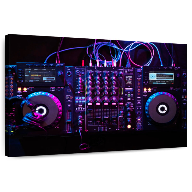 Abarca DJ Audio Controller, 34" H x 51" W