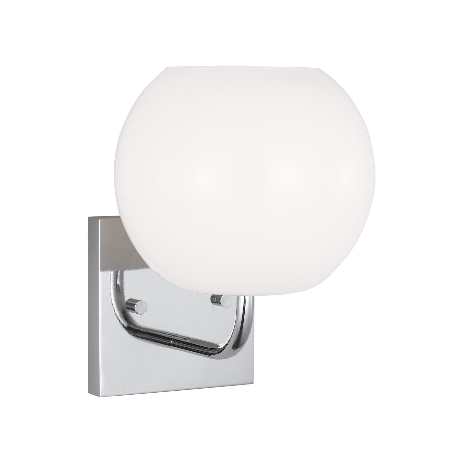 Jorund Single Dimmable Vanity Light, Chrome, No