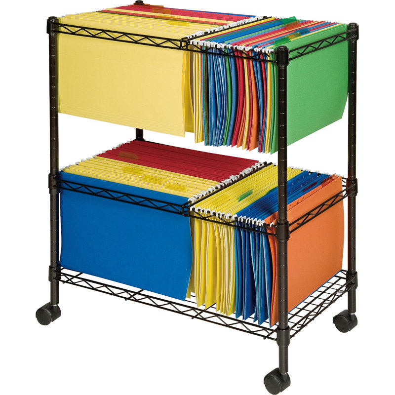 30'' H x 26'' W File Cart with Wheels