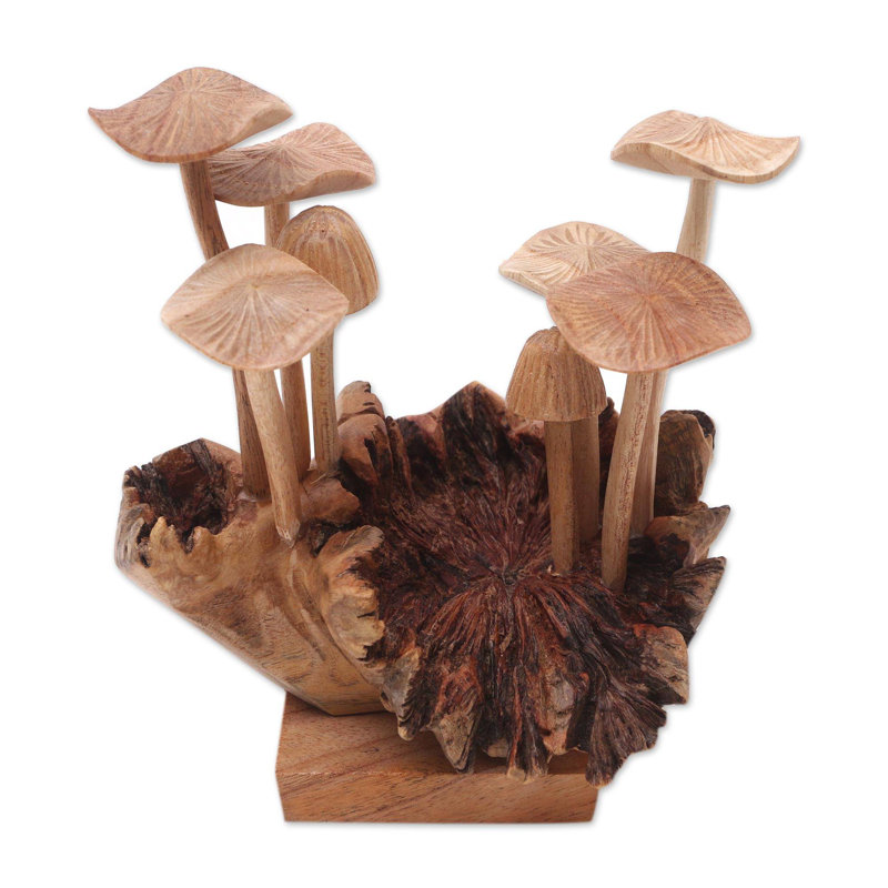 Statue saison des champignons Arlmont & Co.