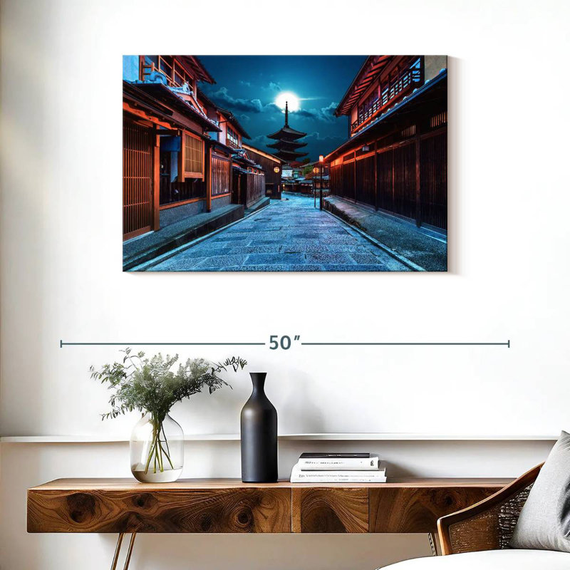 Nicci Moonlit Zaka Street, 24" H x 36" W