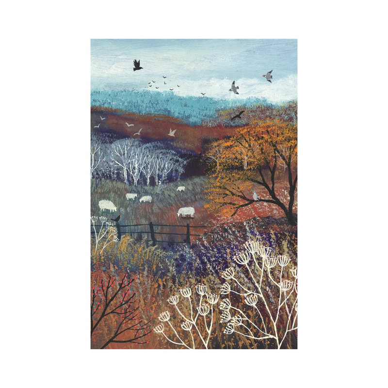 Colours Of Autumn by Jo Grundy - Wrapped Canvas Painting, 152.5 cm H x 101.5 cm W
