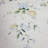 floral Wallpaper rolls blue flowers rustic white cream faux textile 3D