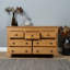 Shinnick Solid Wood 139cm W 7 - Drawer Chest of Drawers