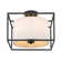 Hodder Fabric Semi Flush Mount