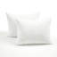 Ensemble de housse de couette réversible en microfibre blanche 3 pièces -1546835608