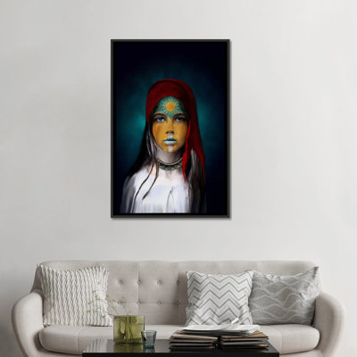 «Chalchiuhtlicue», impression sur toile