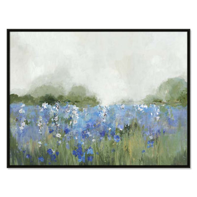 Meadows Bluebels Field "Meadows Bluebells Field" Print