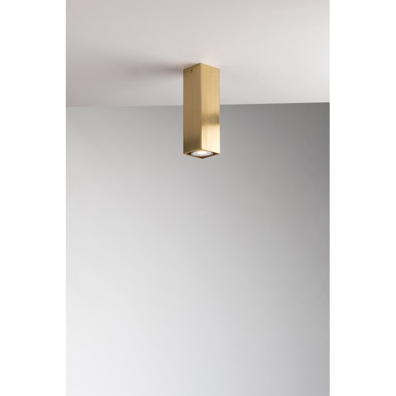 Candyce Flush Mount, Gold, 40cm H x 5cm W x 5cm D