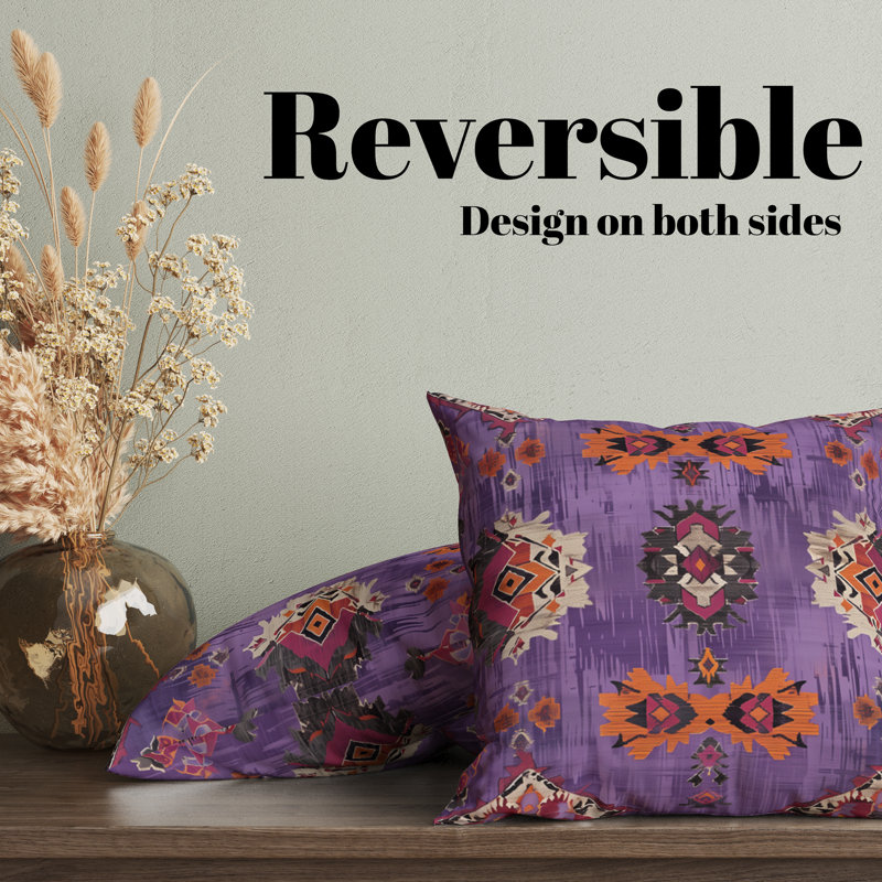 Housse de coussin Zoya Eastern Elegance, H 16 po x l 16 po