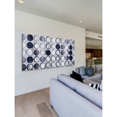 Aesthetic Circles' Painting Print on Wrapped Canvas -  Marmont Hill, MH-CUSCOLOR-59-C-24