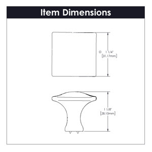 HickoryHardware Craftsman 1 1/4