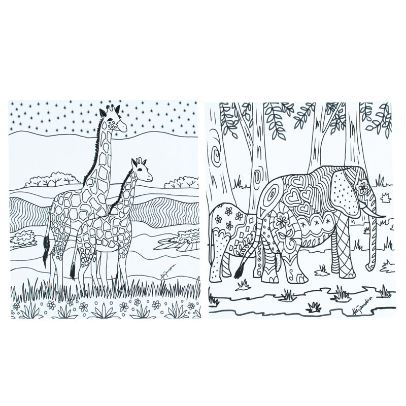 The Holiday Aisle® Handmade Relaxing Wildlife