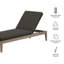 Chaise longue d'extérieur en teck Northlake-123103141