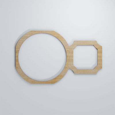 Panneaux muraux décoratifs en bois