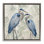 "Blue Heron Palm Leaves", art mural par Kim Allen