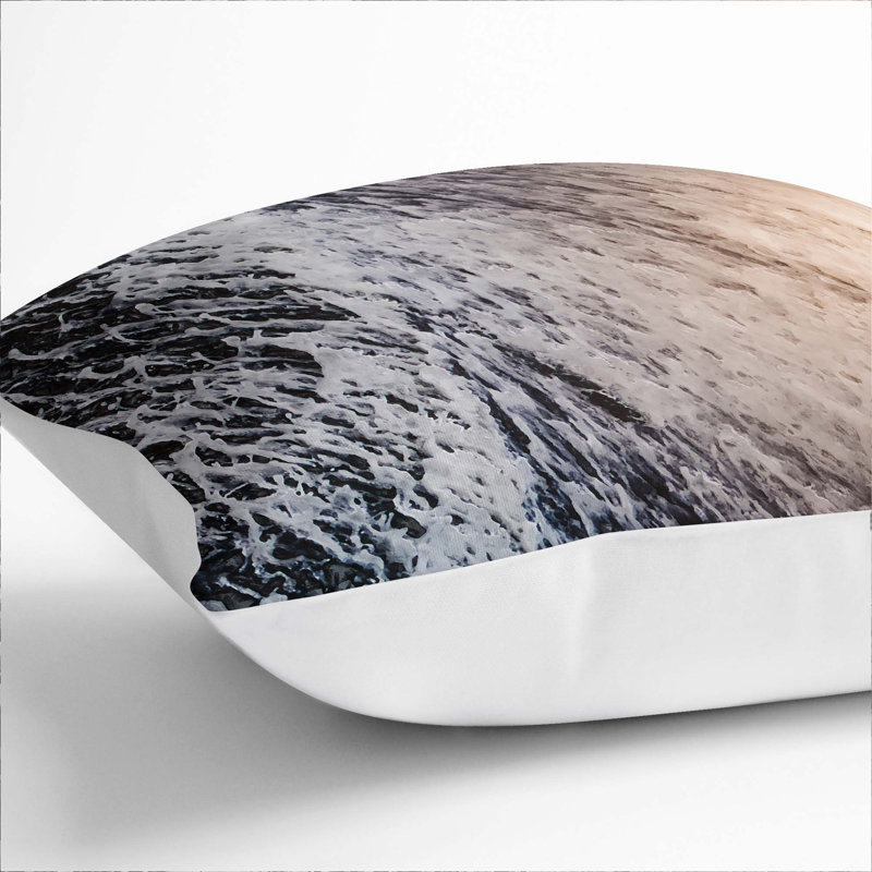 Square Throw Cushion, White, 55cm H x 55cm W x 20cm D
