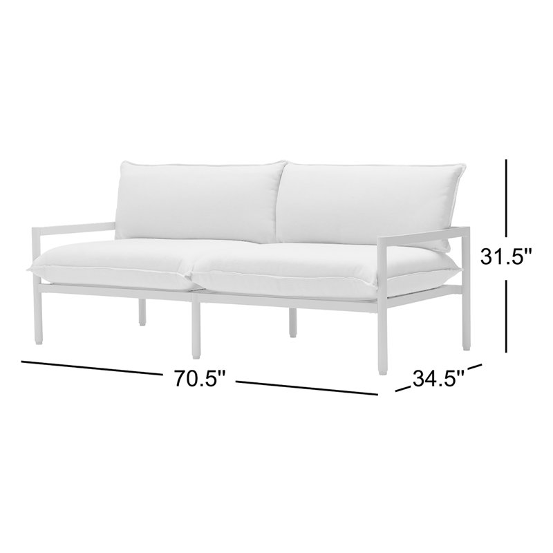 Terra Outdoor 2 - Seat Loveseat, Olive