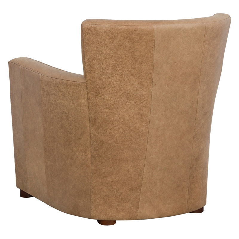 Aster Leather Lounge Chair, 1111 Brown
