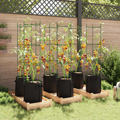 Tomatenkäfig aus Stahl/PP