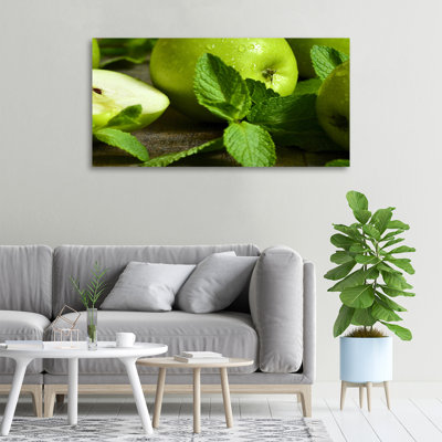Green Apples - Wrapped Canvas Print