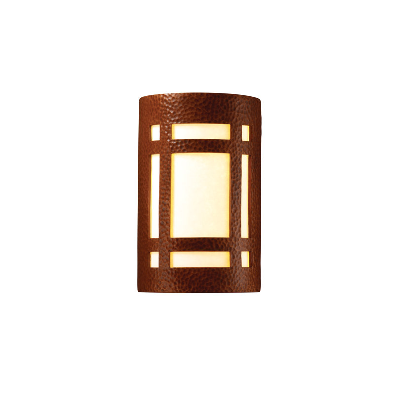 Kanyi Ceramic Wall Light, LED, 12.5" H x 7.75" W x 6.25" D
