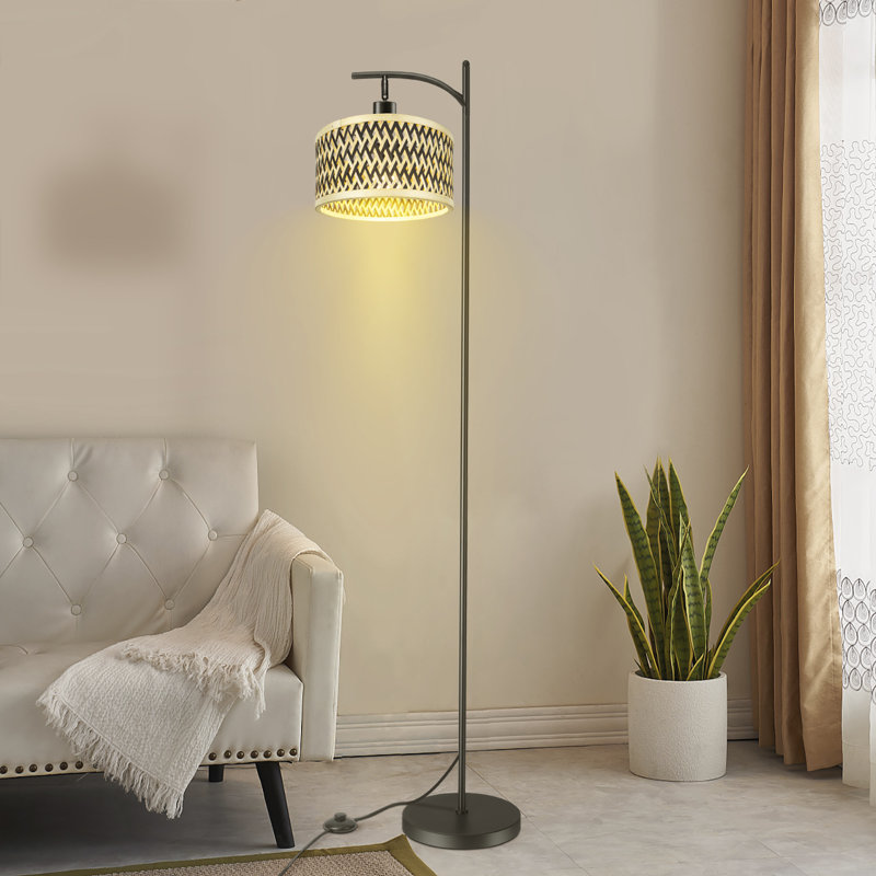 Allveta 160cm Matte Task Floor Lamp