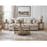 Timber Mid-Century Solid Wood 3 Pieces Living Room Set