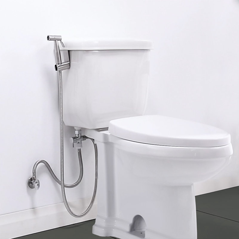 Ensemble de pulvérisateur de bidet à main Spahaus, Chrome poli