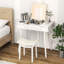 Paolo Dressing Table with Mirror-1608147528
