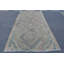 Tapis traditionnel kilim turc traditionnel avec un look rétro délavé et des motifs géométriques Navajo Oushak orange / vert