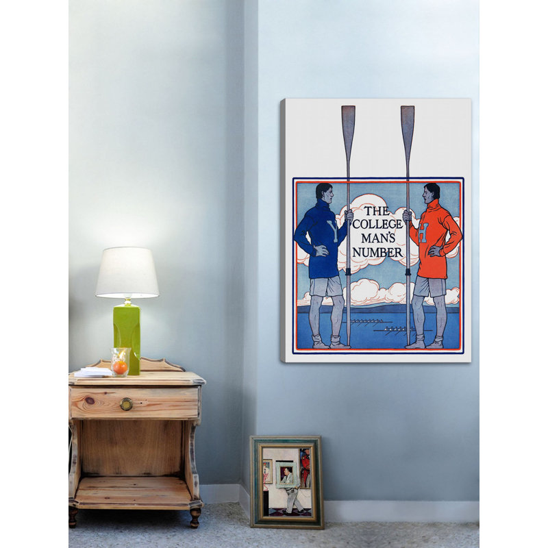 College Mans Number, 1902 by Guernsey Moore Print on Wrapped Canvas, 48" H x 40" W x 1.5" D