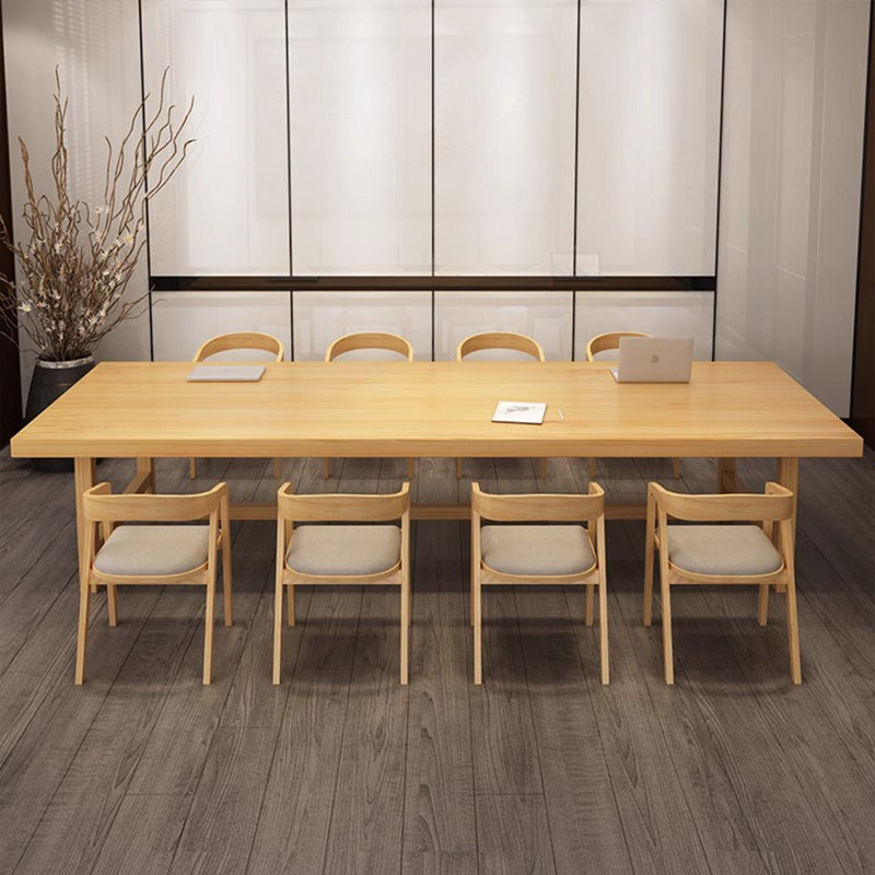 Table de conférence Burlywood, H 29,53 po x L 102,36 po x l 39,37 po