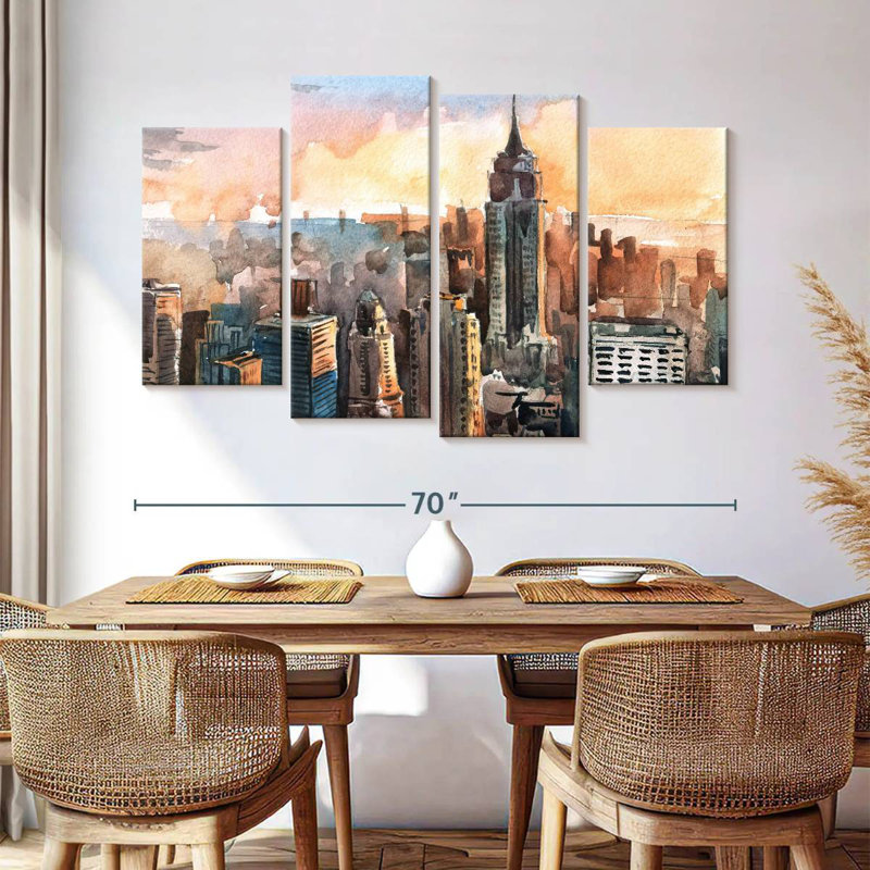 Sireci Structures In Manhattan, 42" H x 68" W