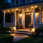 Guirlande de lumières d'extérieur avec télécommande, ampoules à DEL incassables, lumières de patio suspendues à intensité variable pour terrasse de jardin, terrasse, balcon, porche, décor de café-2001224450