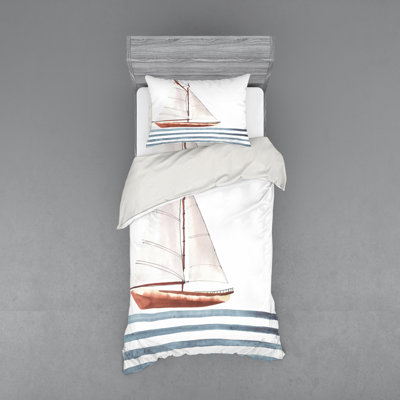 Coastal Polyester Duvet Cover
