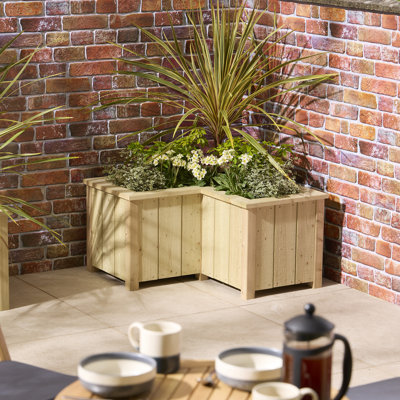 Wood Planter Box