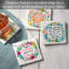 Ensemble de 4 sous-verres Garden of Sass