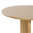 30"H×33.5"W Oval Wood Dining Table Double Pedestal Kitchen Table-515521181-507548315