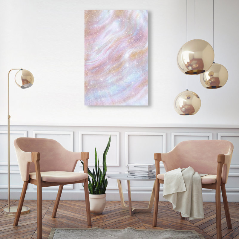Iridescent Wave II Print by Oliver Gal, 54"H x 36"W, Gallery Wrapped